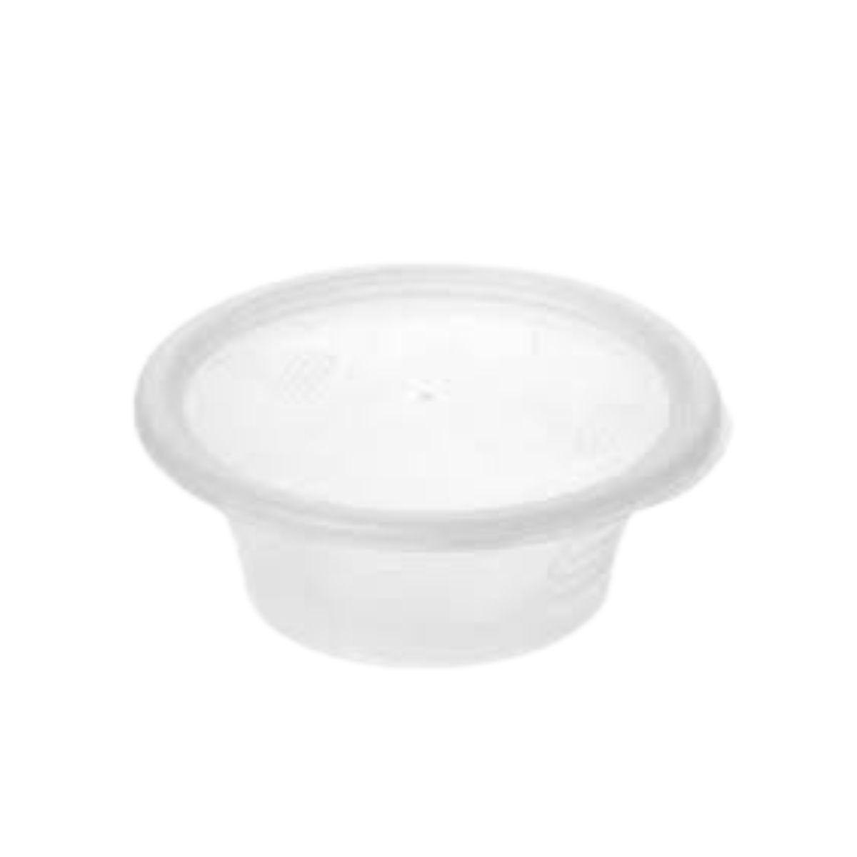8oz Round Plastic Container