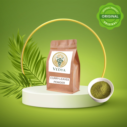 Curry Leaves Powder (Kadi Patta) – Ayurvedic Herb for Hair Growth & Digestion