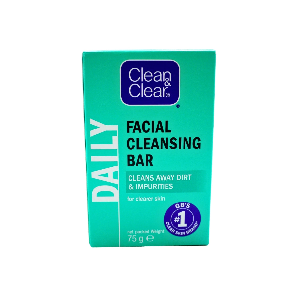 Clean & Clear Facial Cleansing Bar 75g