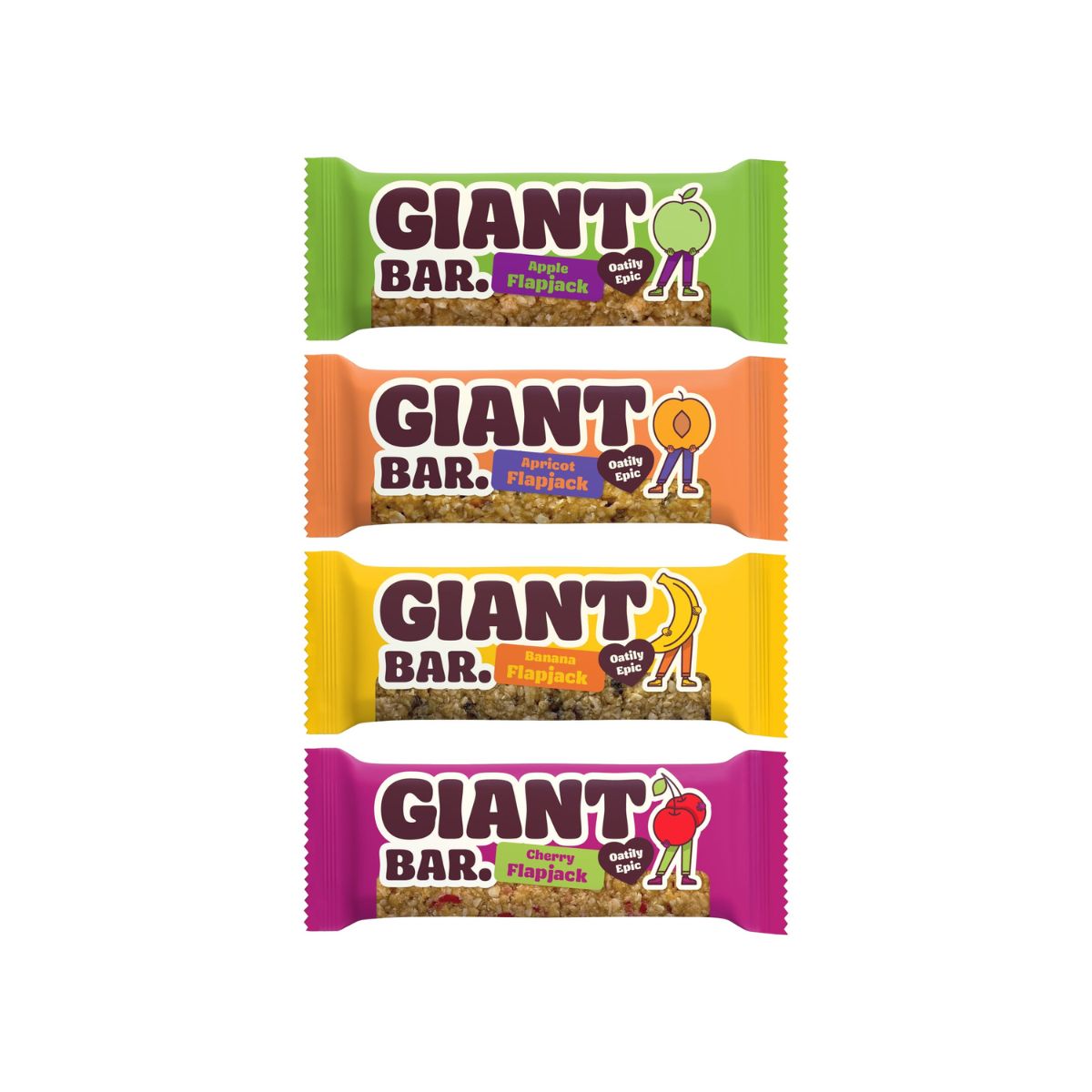 Ma Baker Giant Bars - Fruit Mix (90g X Pack of 20)
