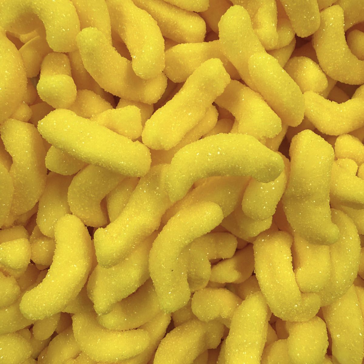 Mini Sugared Foam Banana – Halal