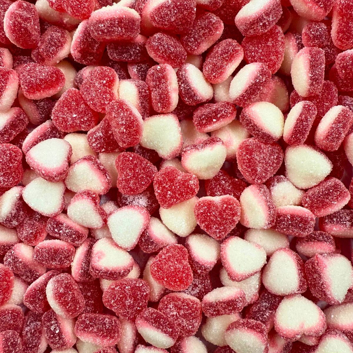 Mini Sugared Strawberry Cream Heart – Halal
