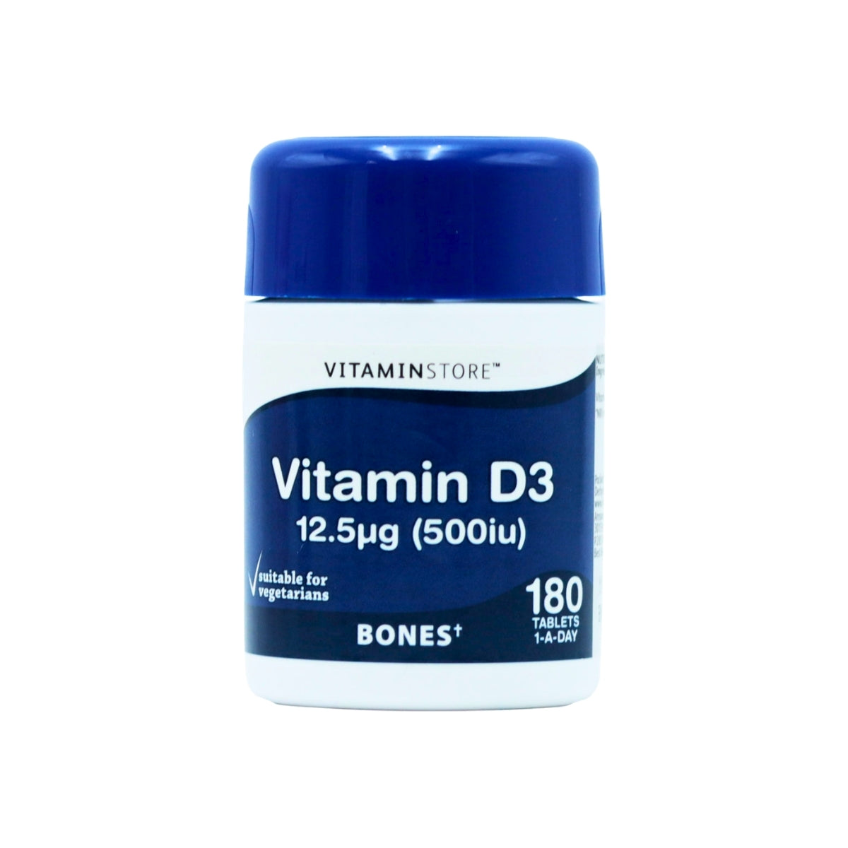 Vitamin Store Vitamin D 12.5µg (180 Tablets)