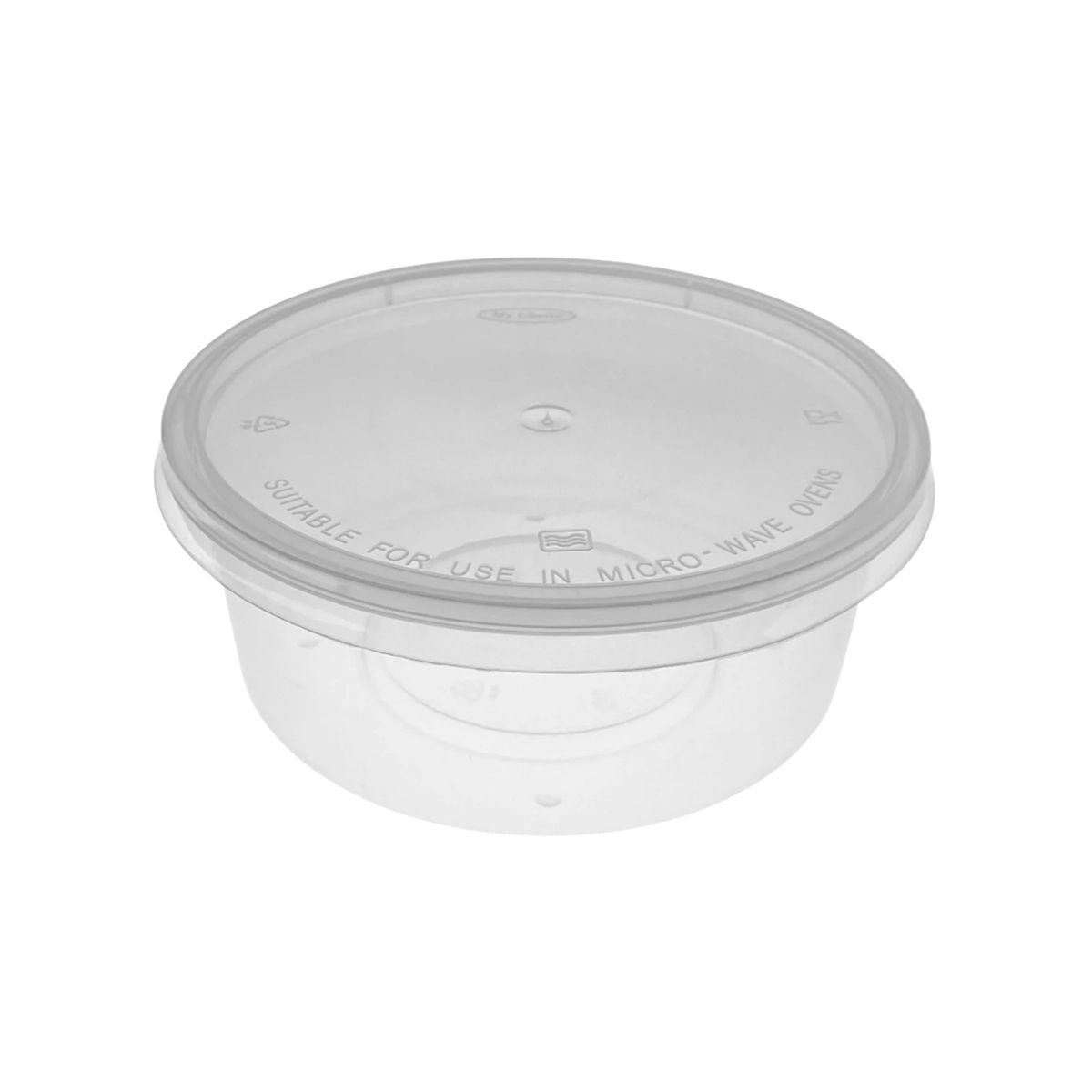 10oz Round Plastic Container
