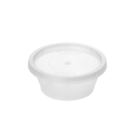 2oz Round Plastic Container