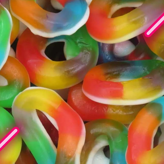 Tricolor Jelly Rings