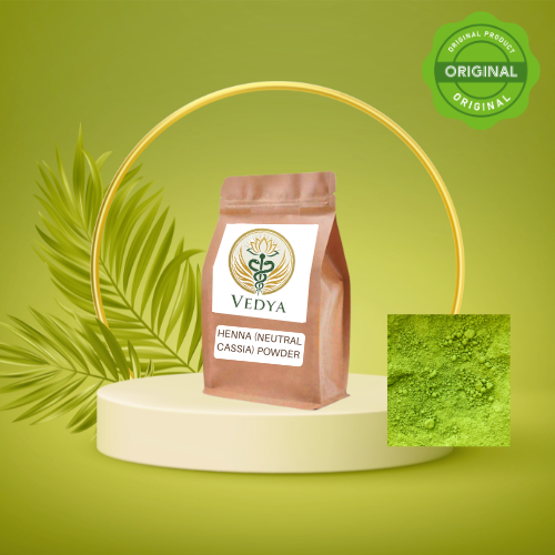 Henna (Neutral Cassia) Powder – Ayurvedic Herb for Hair Strength & Shine