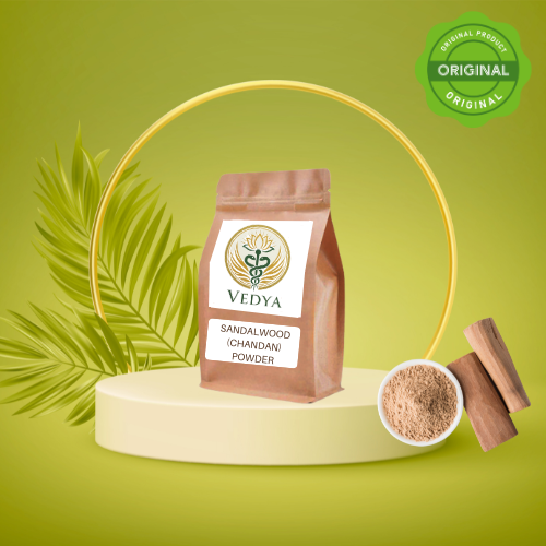 Sandalwood (Chandan) Powder – Ayurvedic Cooling & Brightening Herb