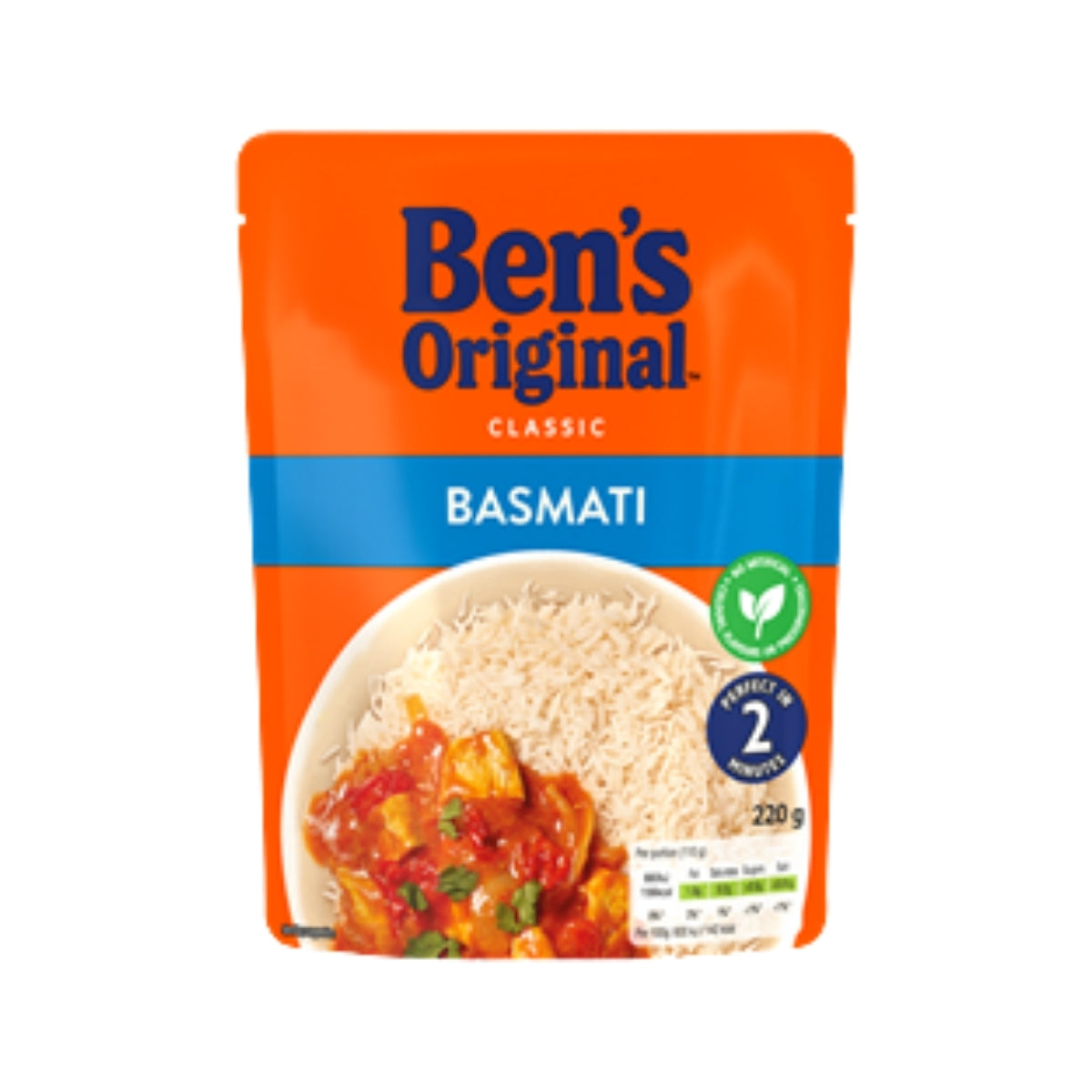 Bens Original Basmati Microwave Rice 220g