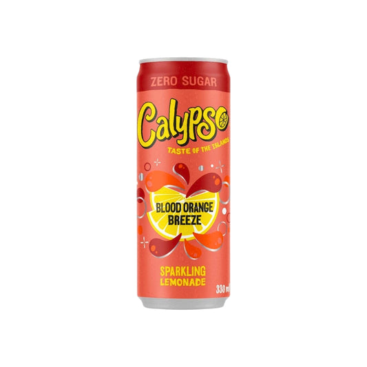 Calypso Blood Orange Breeze Sparkling Lemonade Zero Sugar 4x330ml