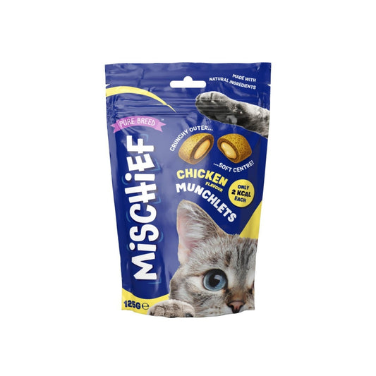 Chicken Flavour Pillow Cat Treats 125g