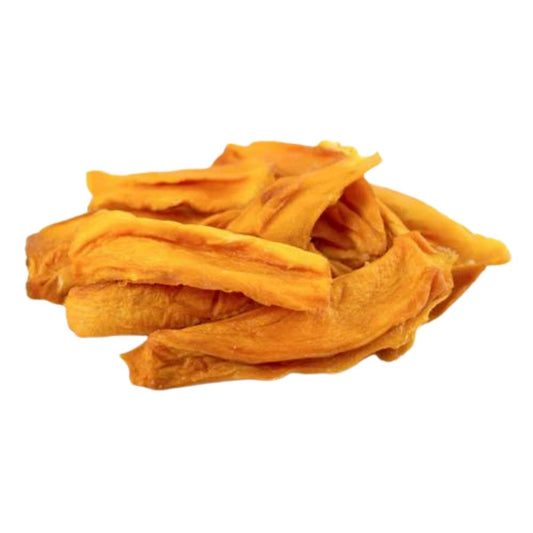 Sliced Dried Mango — Contains Added Sugar