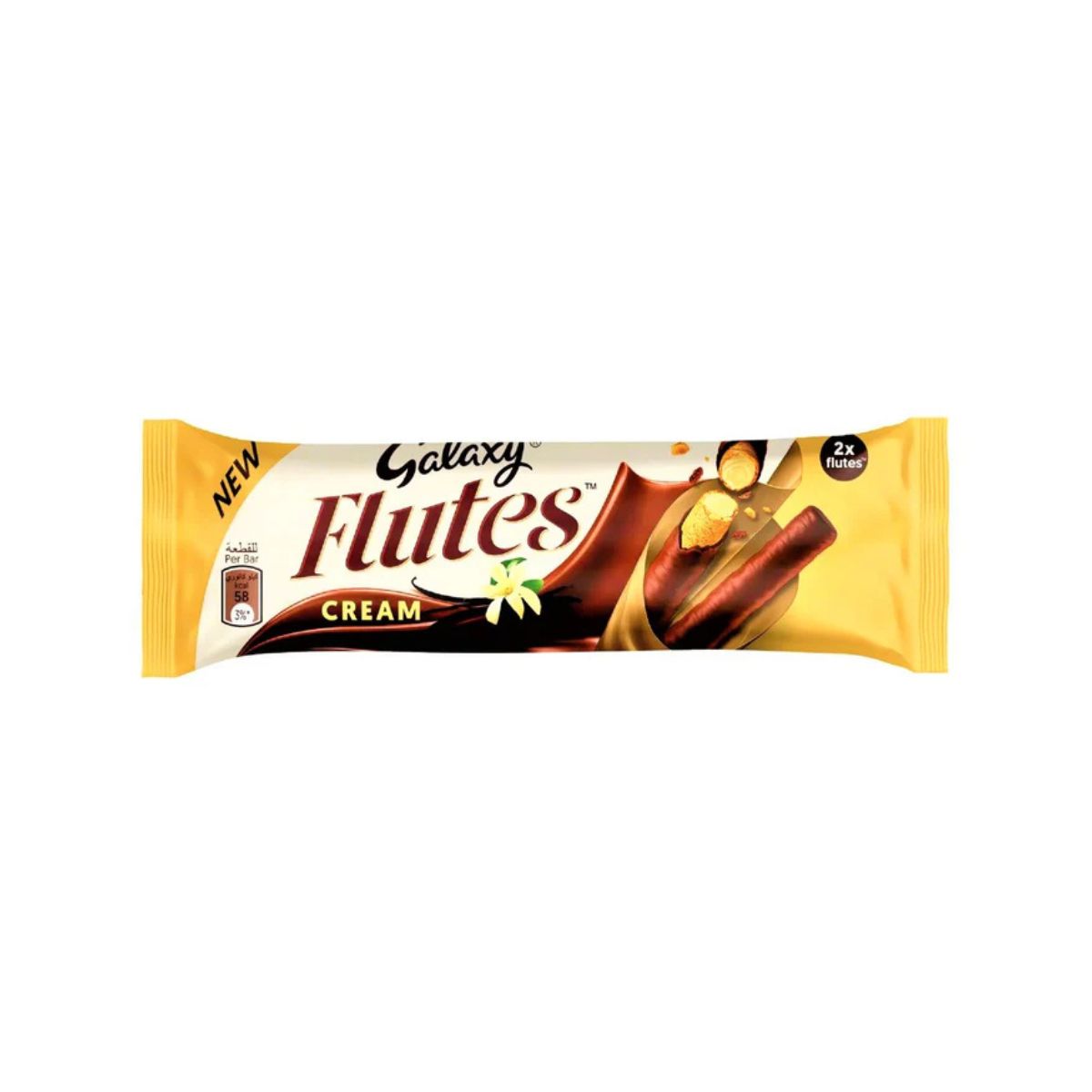 Galaxy Flutes Cream Wafer Rolls