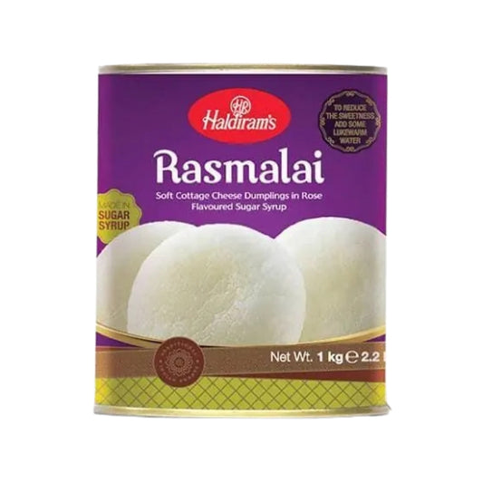 Haldiram's Rasmalai Tin (1kg)