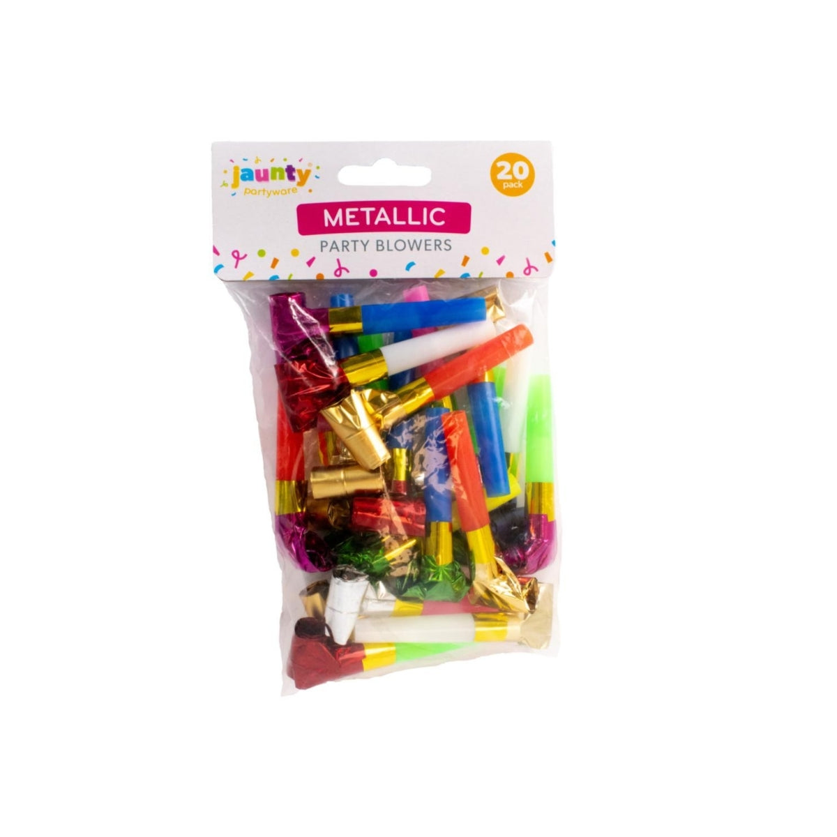 Jaunty Party Blowers 20pk