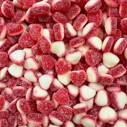Mini Sugared Strawberry Cream Heart – Halal