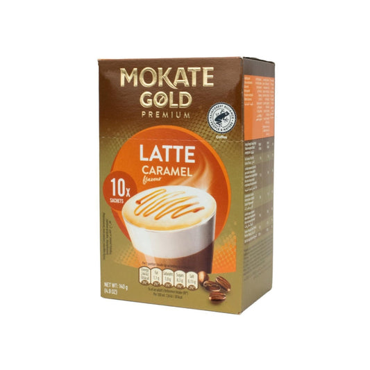 Mokate Gold Premium Coffee Caramel Latte 10 x 14g