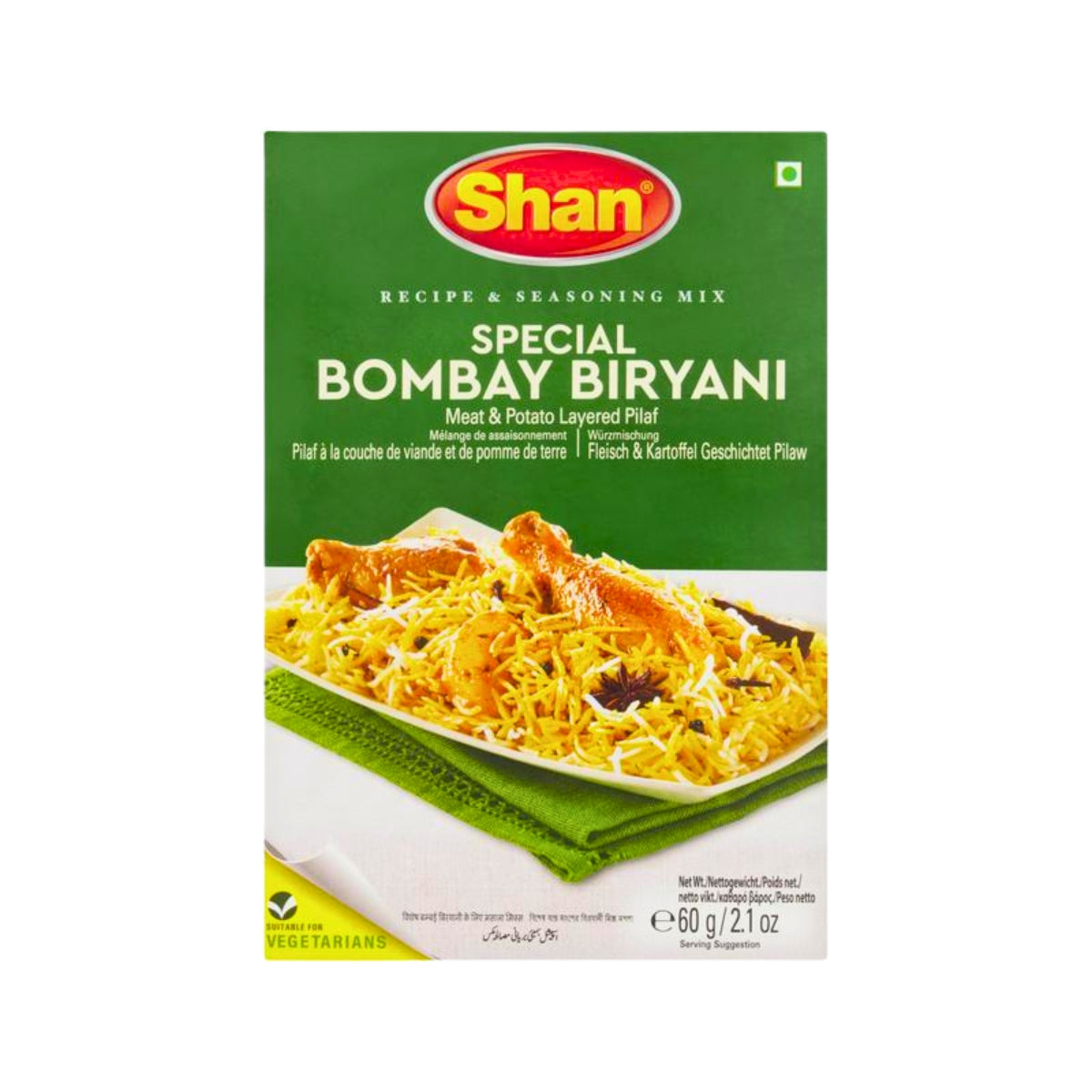 Shan Recipe & Seasoning Mix - Special Bombay Biryani 60g