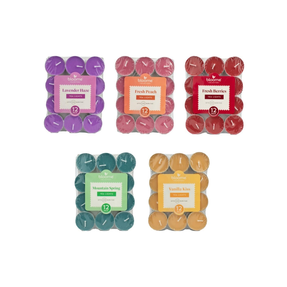 Shrinked Fragranced Tealights (12pk)