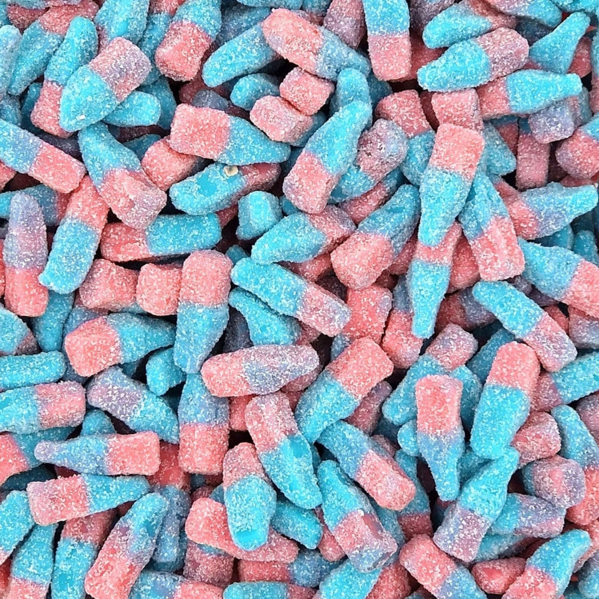 Sour Blue & Pink Cola Bottle
