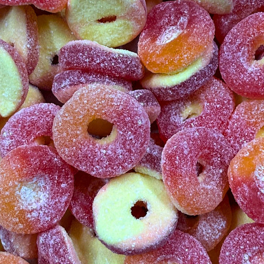 Sour Peach Rings – Halal