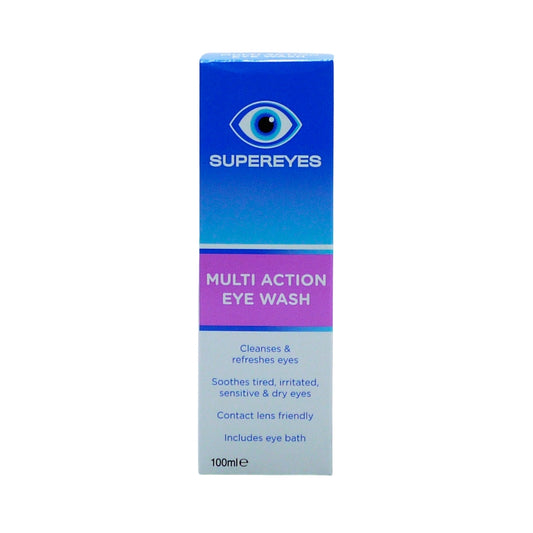 Supereyes Eye Wash + Eye Bath (100ml)