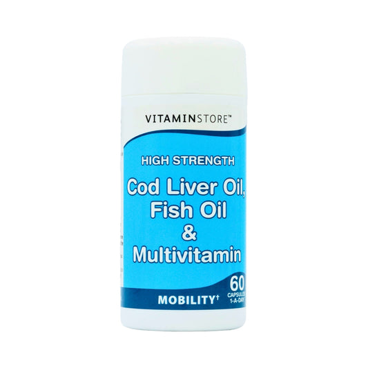Vitamin Store Cod Liver Oil + Multivitamins (60 Capsules)
