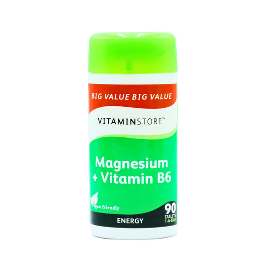 Vitamin Store Magnesium & Vitamin B6 (90 Capsules)