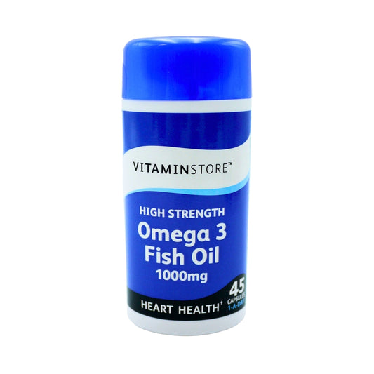 Vitamin Store Omega 3 1000mg High Strength (45 Capsules)