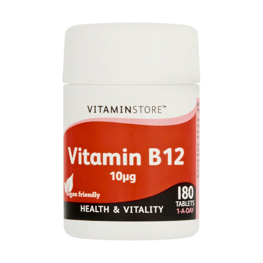 Vitamin Store Vitamin B12 10µg (180 Tablets)