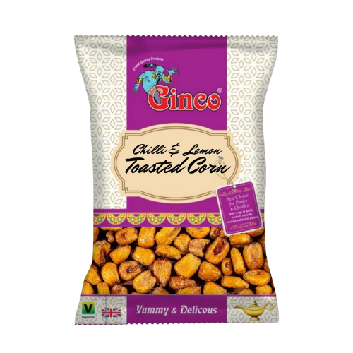 Ginco Chilli & Lime Toasted Corn (100g X Pack of 10)